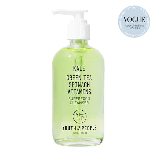 YOUTH TO THE PEOPLE Kale + Green Tea Spinach Vitamins Superfood Cleanser (237 ml)