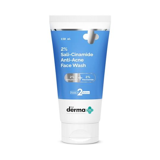 The Derma Co 2% Sali Cinamide Anti Acne Face Wash (150 ml)