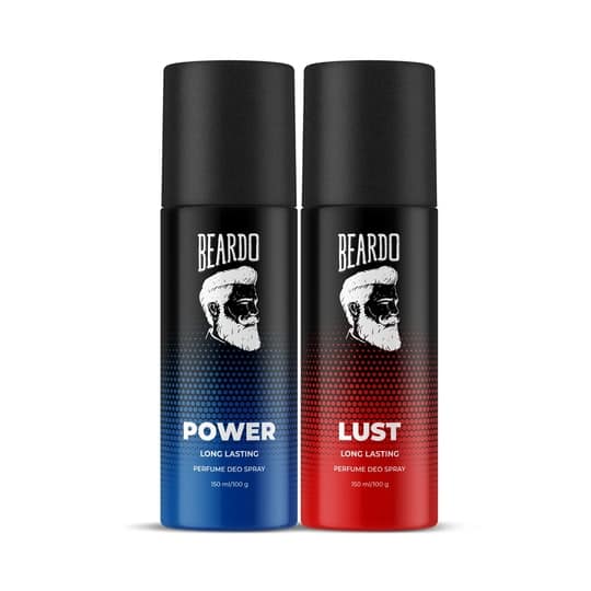 Power & Lust Long Lasting Deo Body Spray Combo For Men (2 pcs)