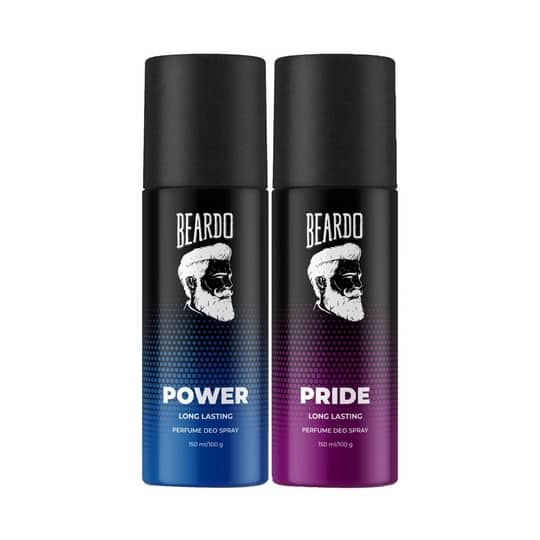 Power & Pride Long Lasting Deo Body Spray Combo For Men (2 pcs)