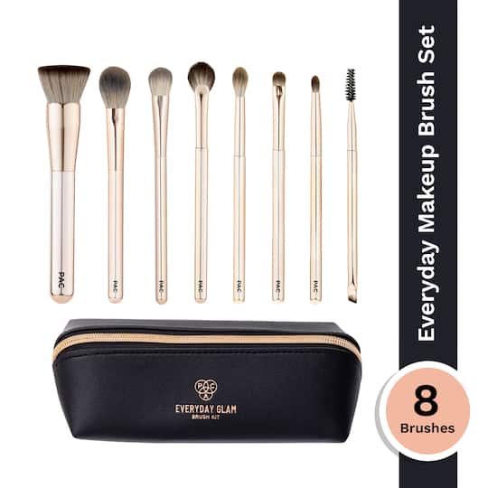 PAC Everyday Glam Brush Kit (8 pcs)