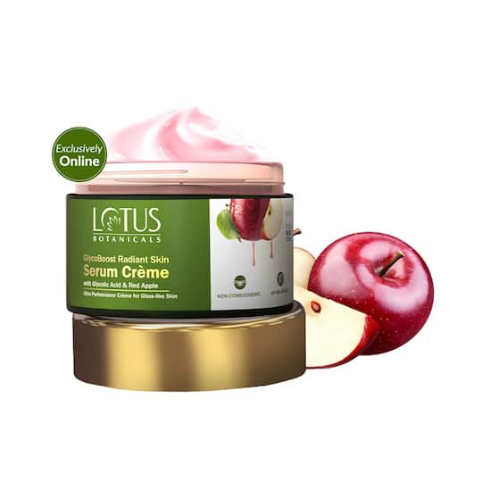 Lotus Botanicals GlycoBoost Radiant Skin Serum Creme & Glycolic Acid (50 g)