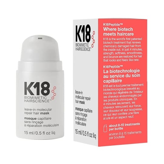 K18 Leave-In Molecular Repair Hair Mask (15 ml)