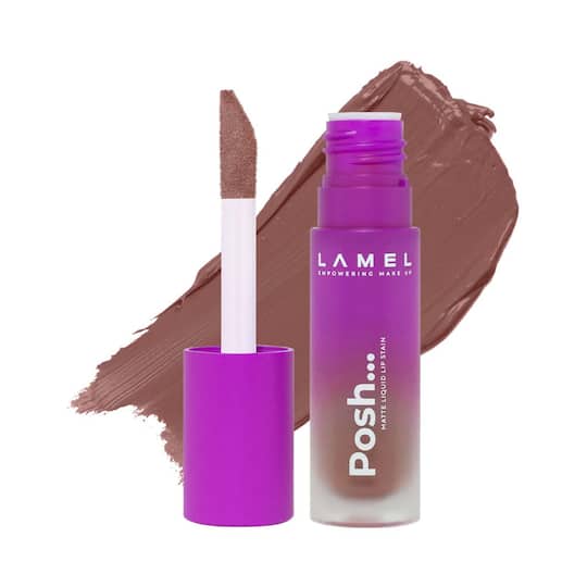 Lamel Posh Matte Liquid Lip Stain - 403 Daily Nude (4 g)