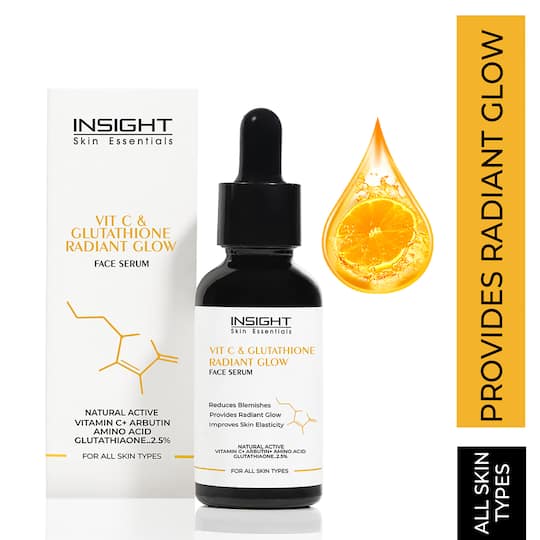 Insight Cosmetics Vit C & Glutathione Radiant Glow Face Serum (30 ml)