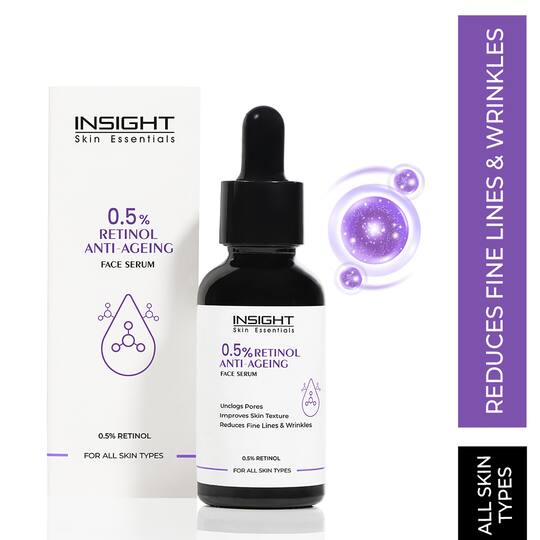 Insight Cosmetics 0.5% Retinol Anti-Ageing Face Serum (30 ml)