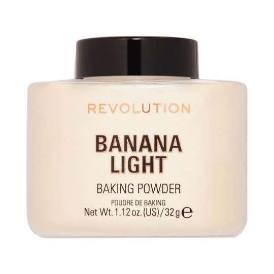 Makeup Revolution Loose Baking Powder - Banana Light (32 g)