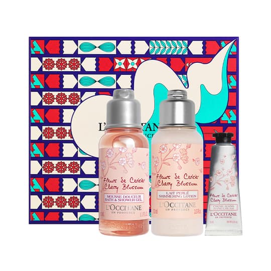 L'occitane Cherry Blossom Mini Gift Set