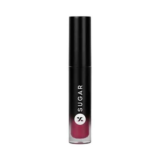 SUGAR Cosmetics Mousse Muse Maskproof Lip Cream - 03 Red Square (5 ml)