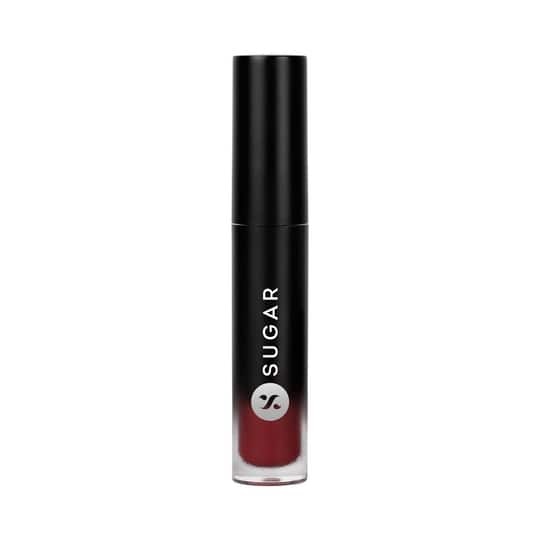 SUGAR Cosmetics Mousse Muse Maskproof Lip Cream - 05 Red Ballon (5 ml)