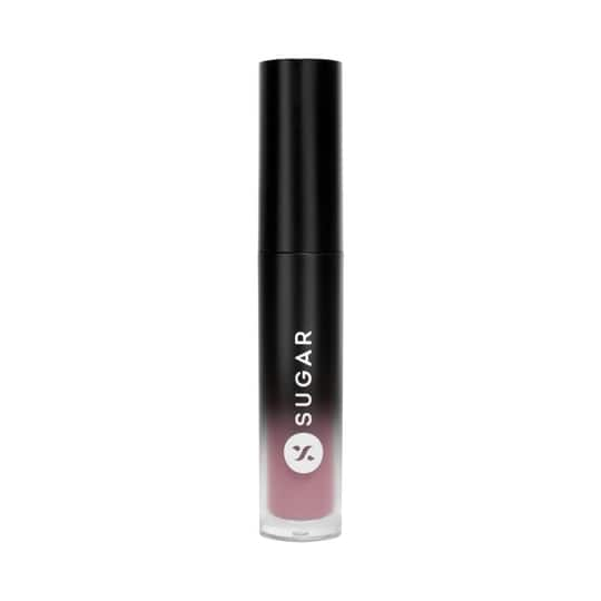 SUGAR Cosmetics Mousse Muse Maskproof Lip Cream - 09 Girl With Peaches (5 ml)