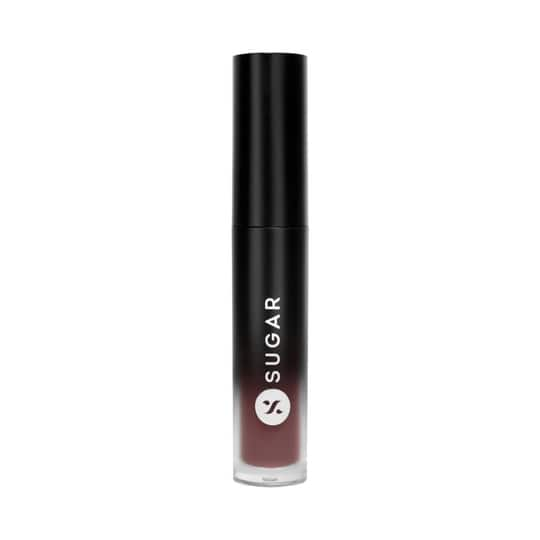 SUGAR Cosmetics Mousse Muse Maskproof Lip cream - 13 Vandyke Brown (5 ml)