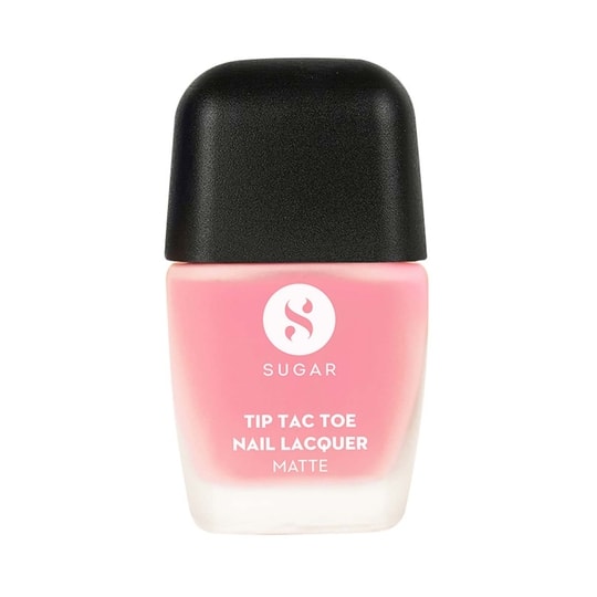 SUGAR Cosmetics Tip Tac Toe Nail Lacquer Matte 34 - Flamingo Flair (10 ml)