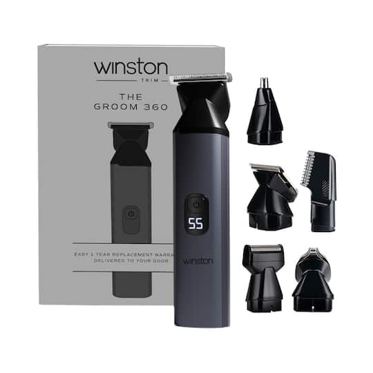 WINSTON All-in-One Full Body 6 in 1 Multi Grooming Trimming Kit for Men - Groom 360