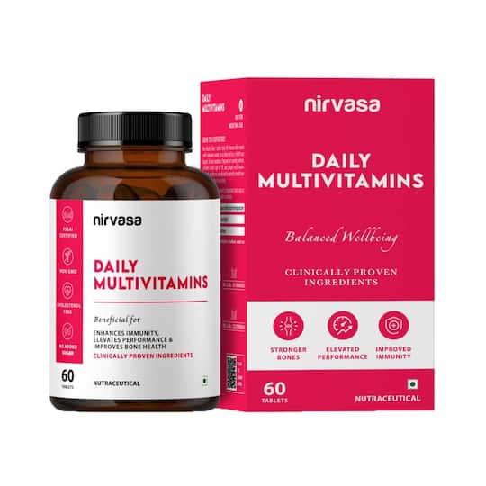 Nirvasa Daily Multivitamins Tablet (60 Tablets)