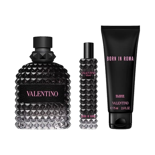 Valentino Born In Roma Uomo EDP and Shower Gel Gift Set (3 pcs)