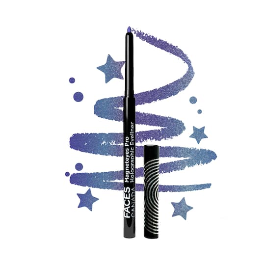 Faces Canada Magneteyes Pro Holographic Eyeliner Waterproof - Purple Rain 03 (0.25 g)