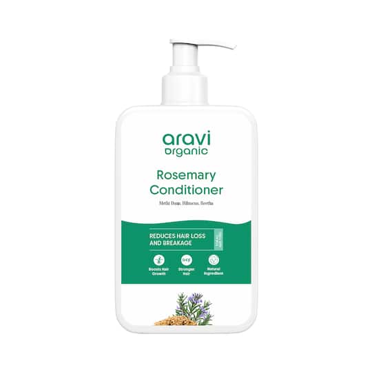 Aravi Organic Rosemary Hair Growth Conditioner - Enriched With Rosemary & Green Tea (200 ml)