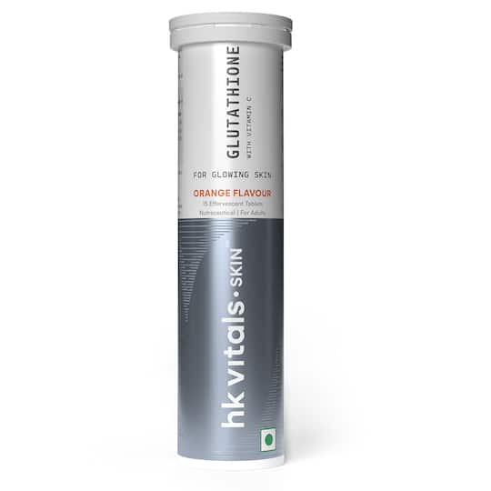 HK Vitals Glutathione Orange Flavour (15 Effervescent Tablets)