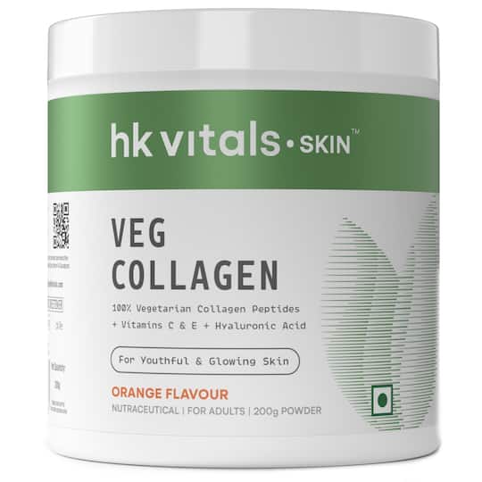 HK Vitals Skin Radiance Veg Collagen Supplement Orange (200 g)