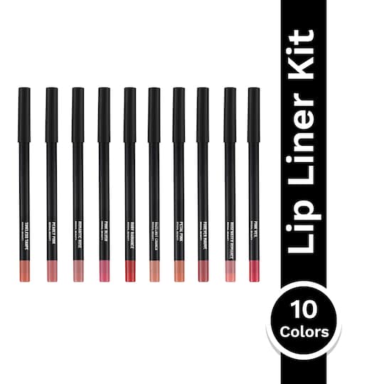 PAC 24H Bridal Lip Liner Kit (10 colors) (10 pcs)