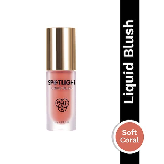 PAC Spotlight Liquid Blush - Soft Coral (4 ml)