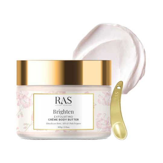 Ras Luxury Skincare Brighten Exfoliating Creme Body Butter (100 g)