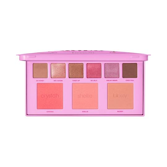 Benefit Cosmetics Treat Yourself, Gorgeous Eyeshadow And Mini Blush Palette (13.5 g)