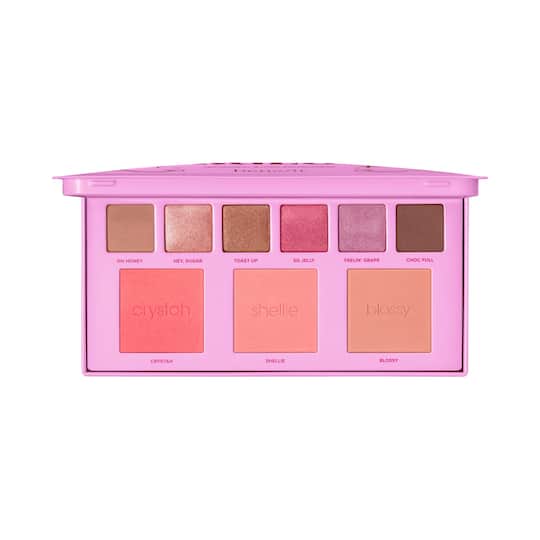 Benefit Cosmetics Treat Yourself, Gorgeous Eyeshadow And Mini Blush Palette (13.5 g)