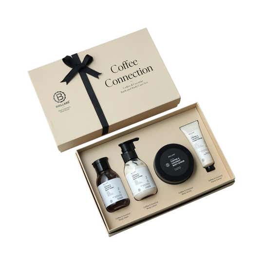 Brillare Coffee Connection Bath and Body Care Gift Box (4 pcs)