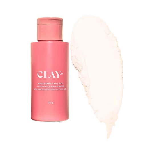 Clayco. Face Wash Powder with Azuki Beans Koji Rice Salicylic Acid & Niacinamide (30 g)