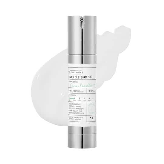 VT COSMETICS CICA Reedle Shot 100 Essence, Daily Face Essence for All Skin Types (50 ml)