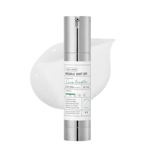VT COSMETICS CICA Reedle Shot 300 Essence, Ultimate Facial Essence, Instant Skin Care (50 ml)