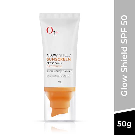 O3+Glow Shield Sunscreen SPF 50 PA+++ (50 g)
