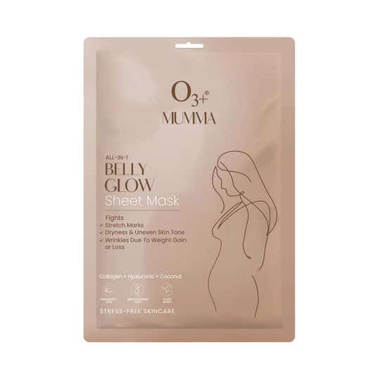 O3+ Belly Glow Sheet Mask (50 g)