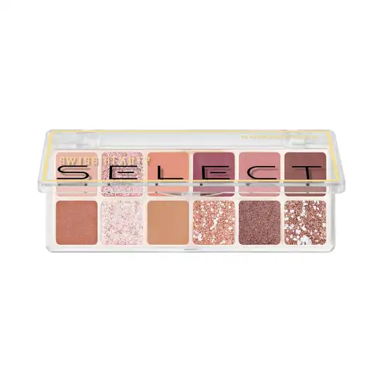 Swiss Beauty Select 12 Shades Eyeshadow Palette - Slow Days (10 g)