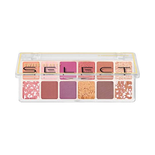 Swiss Beauty Select 12 Shades Eyeshadow Palette - Fast Nights (10 g)