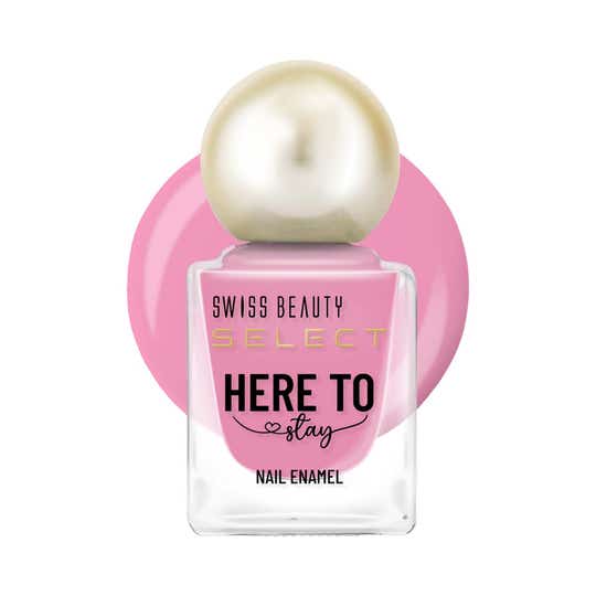 Swiss Beauty Select Here To Stay Nail Enamel - Mild Rose (12 ml)