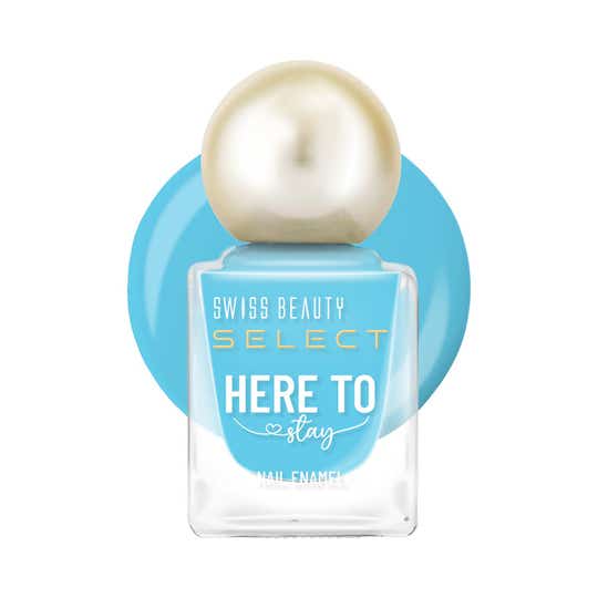 Swiss Beauty Select Here To Stay Nail Enamel - Ibiza Blue (12 ml)