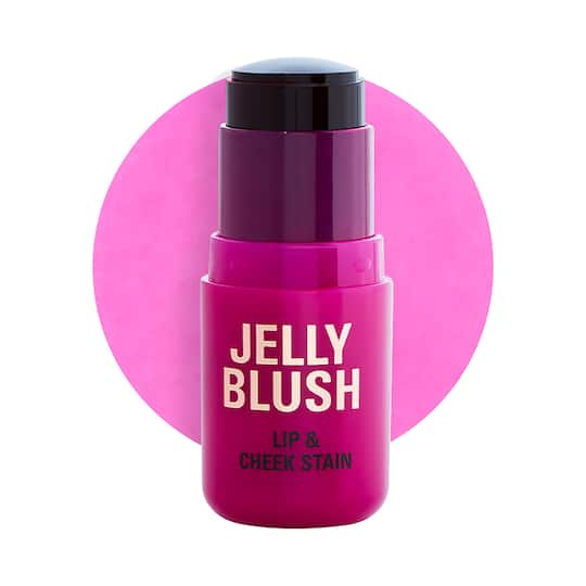 Makeup Revolution Jelly Blush Stick Lip And Cheek Stain - Cherry Red (5.5 g)