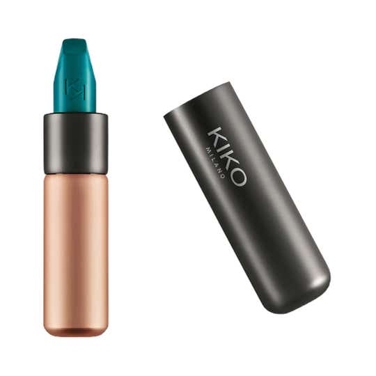 KIKO Milano Velvet Passion Matte Lipstick - 322 Sapphire Green (3.5 g)