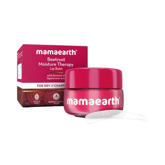 Mamaearth Moisture Therapy Lip Balm - Beetroot (15 g)