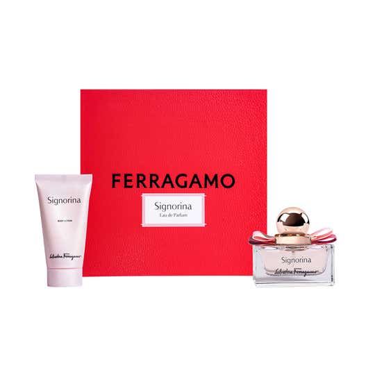 Salvatore Ferragamo Signorina Eau de Parfum + Body Lotion Set