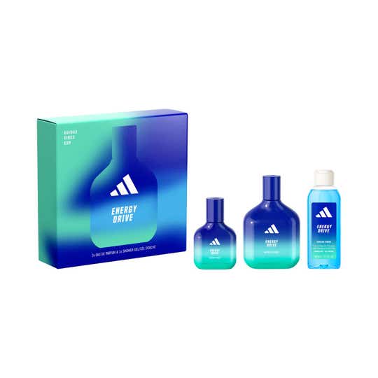 Adidas Vibes Energy Drive Gift Set (EDP 100 ml + 30 ml + Shower Gel 100 ml)