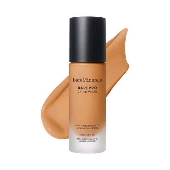 bareMinerals Barepro 24Hr Matte Perfection Liquid Foundation - Medium Deep 40 Warm (30 ml)