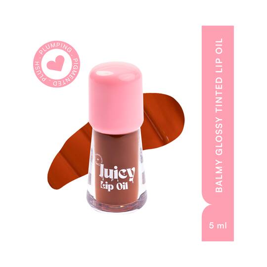 Gush Beauty Juicy Lip Oil - Dune - Brown Nude (5 ml)
