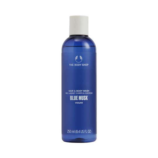 The Body Shop Blue Musk Hair and Body Wash (250 ml)