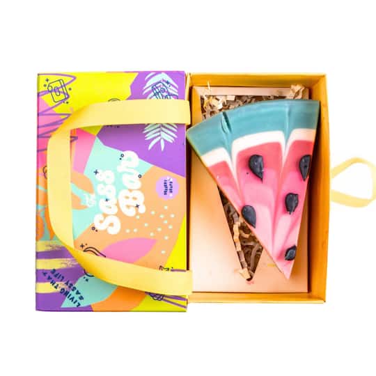 The Sass Bar Watermelon Cake Soap (120 g)
