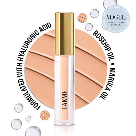Lakme 9to5 Hya Matte Liquid Concealer - Ivory (2 ml)