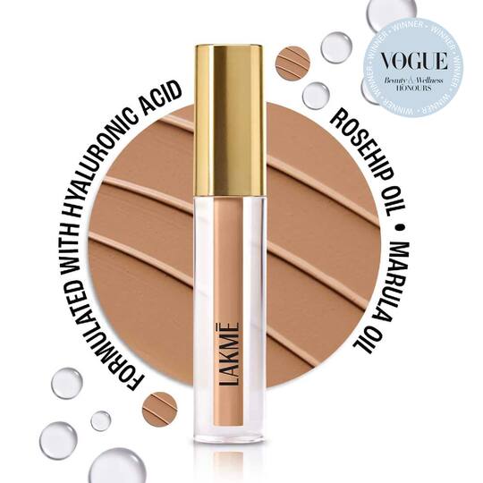 Lakme 9to5 Hya Matte Liquid Concealer - Cinnamon (2 ml)